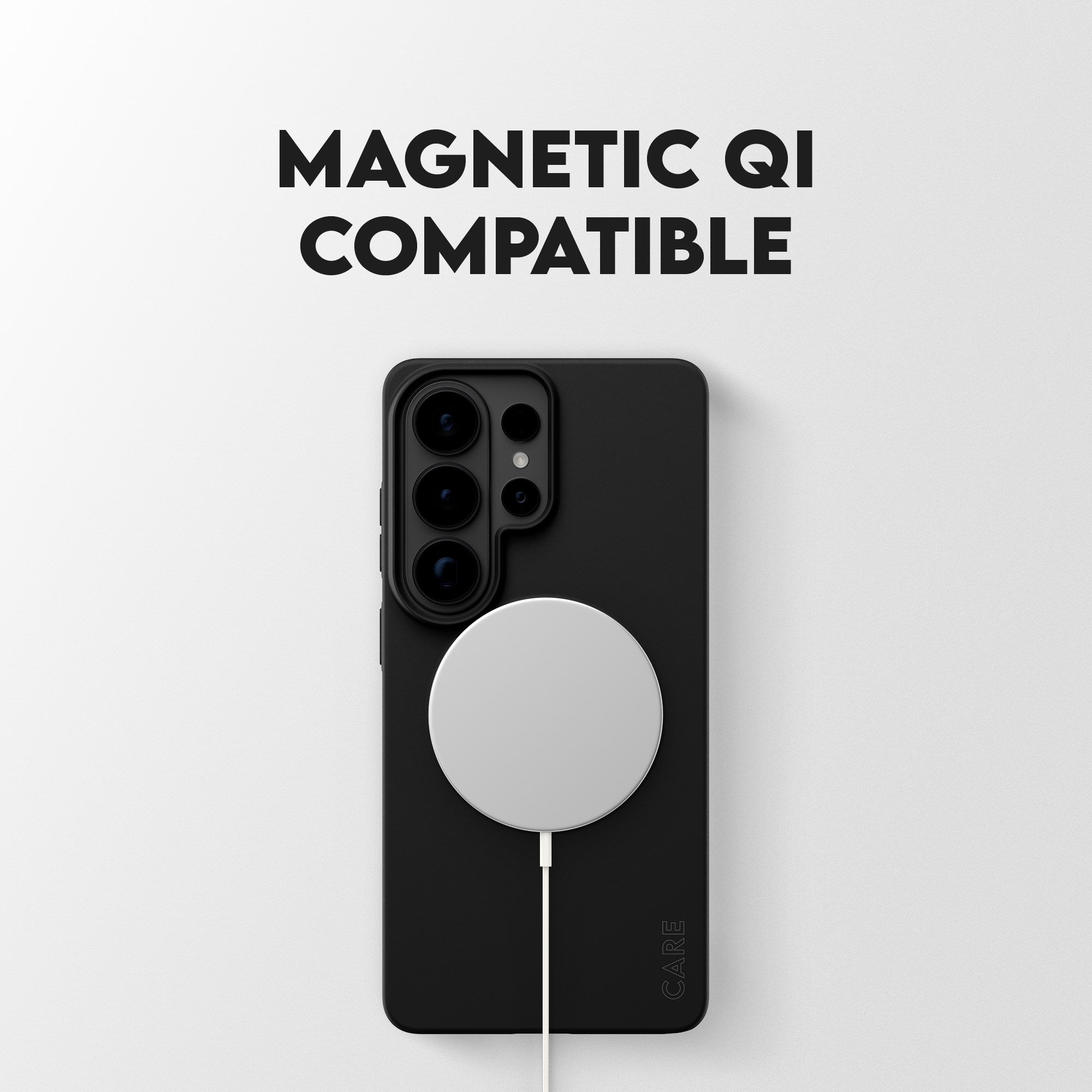 CARE™ by PanzerGlass® SL1M Case Black w. Qi Samsung Galaxy S26 Ultra